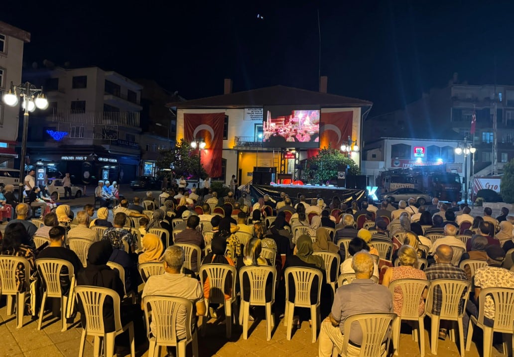 Ayancık’ta 15 Temmuz Demokrasi ve Milli Birlik Günü etkinliği düzenlendi