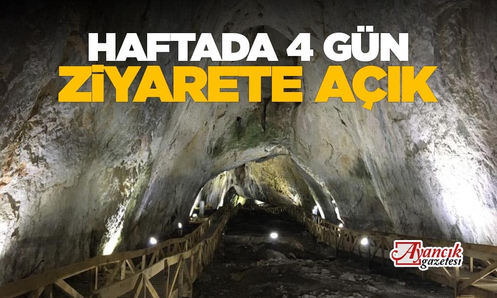 İNALTI MAĞARASI HAFTADA 4 GÜN ZİYARETE AÇIK