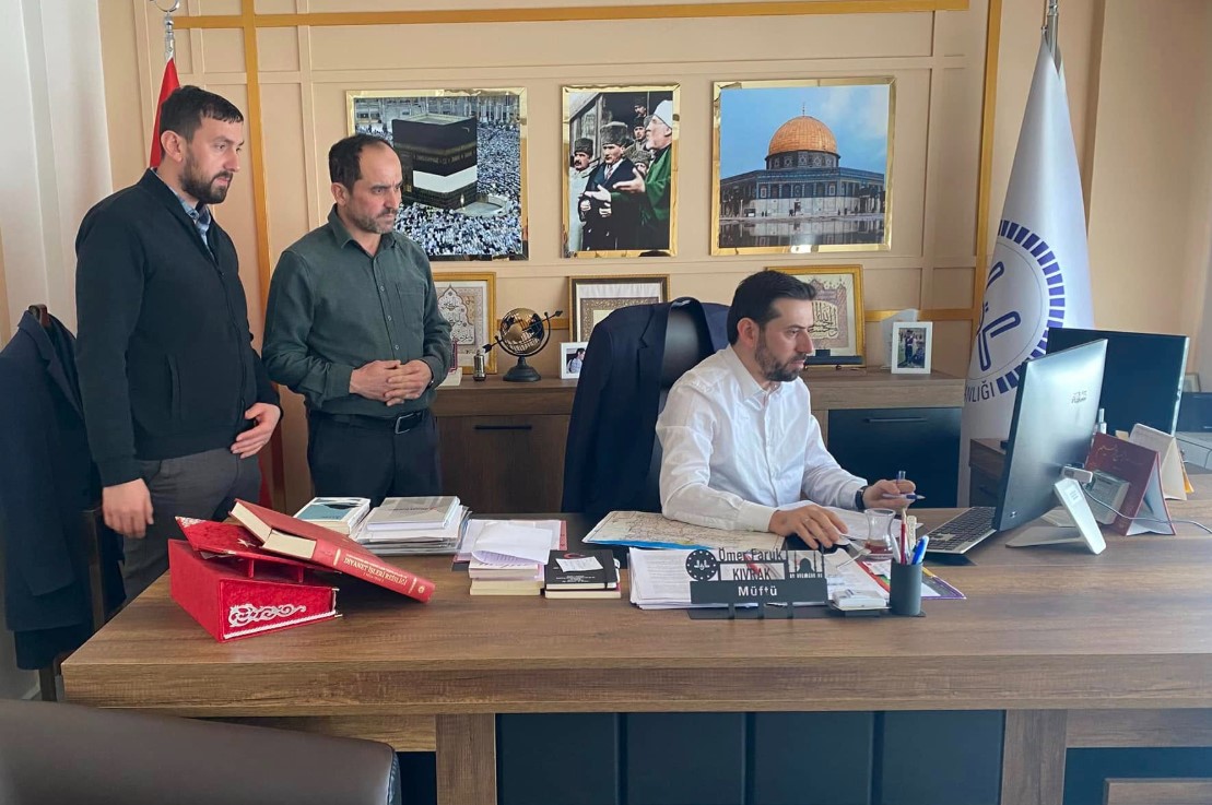 Din Görevlileri Şubat Ayı Toplantısı Çevrimiçi Gerçekleştirildi
