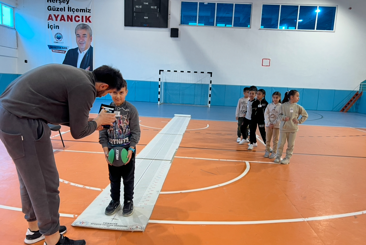 Ayancık’ta sportif yetenek taraması yapıldı