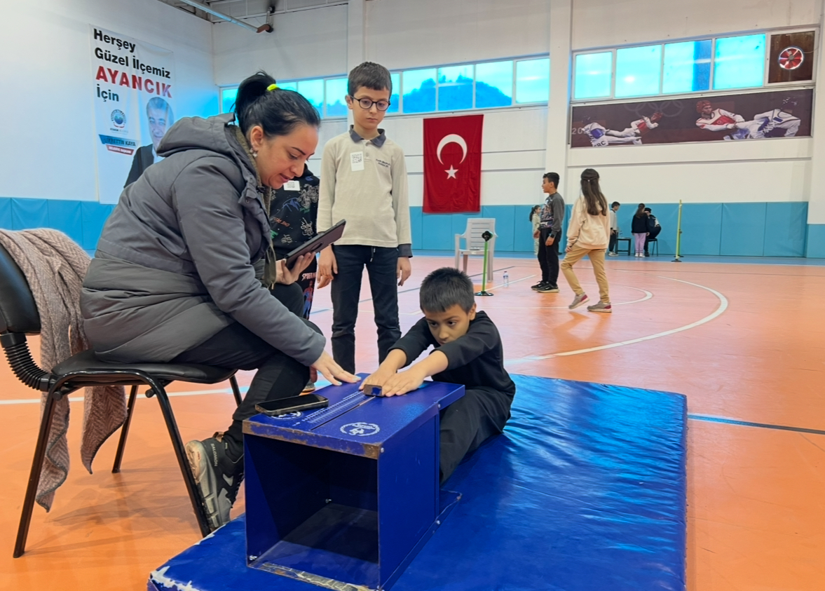 Ayancık'ta sportif yetenek taraması yapıldı