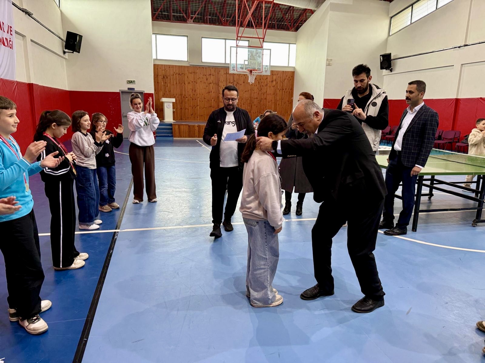 Ayancık’ta Masa Tenisi Yarışması Gerçekleştirildi