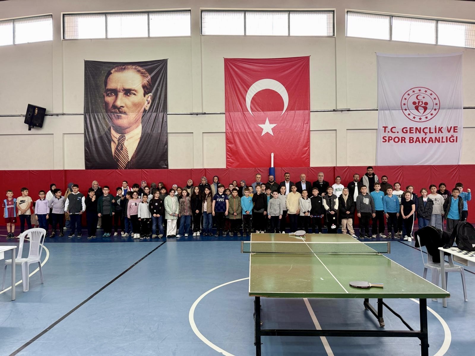 Ayancık’ta Masa Tenisi Yarışması Gerçekleştirildi