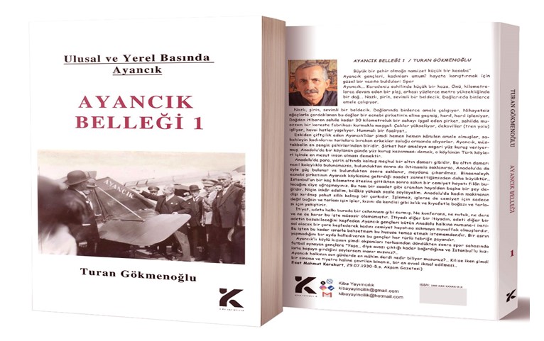 “AYANCIK BELLEĞİ 1” Kitabı Yayınlandı