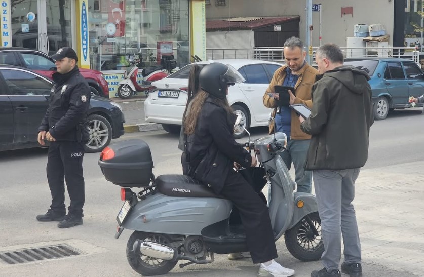 Motosiklet Sürücülerine Denetim