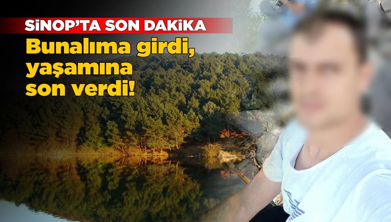 Sinop’ta Ormanlık Alanda Bir Kişi Yaşamına Son Verdi