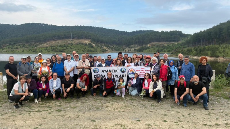 Ayancık Doğa Sporları (Ayandos) Bakır Madeni Projesine Karşı Yürüdü