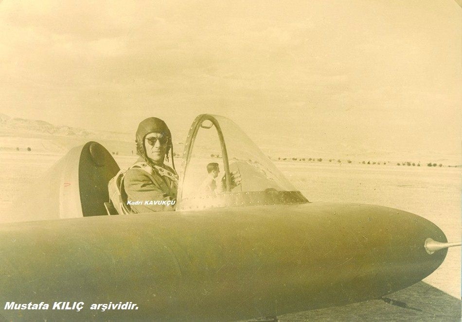Test pilotu Kadri Kavukçu, 24 Ağustos 1948.