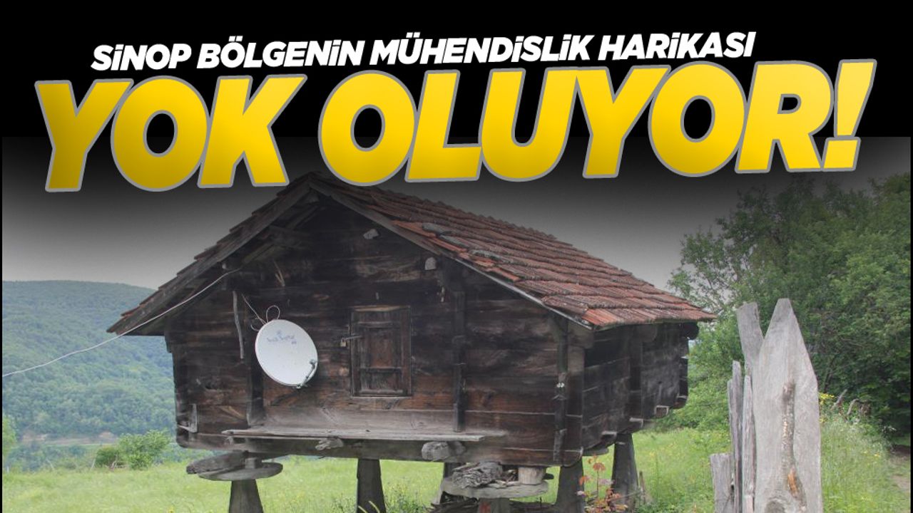 Ahşap ambarlar yok oluyor!