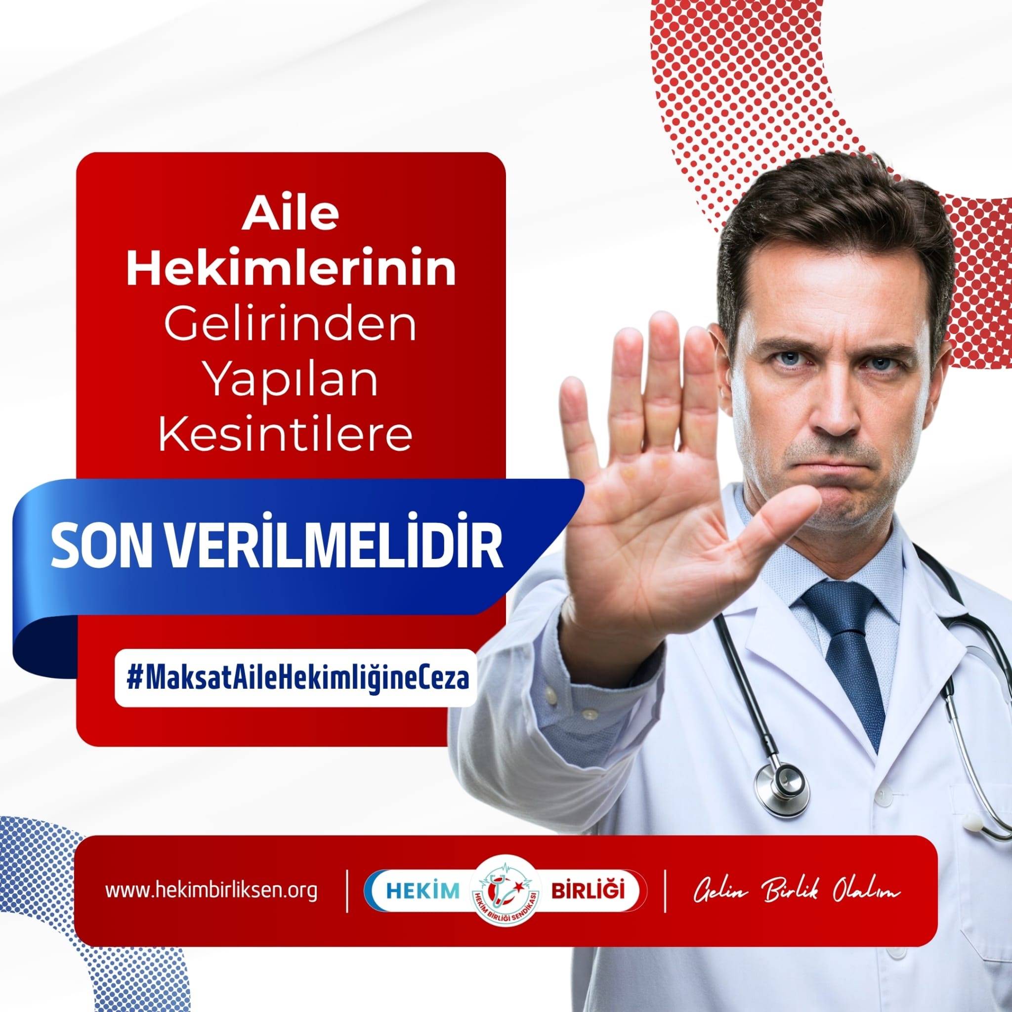 Aile Hekimlerinin Gelir Kesintileri Sonlandırılmalı