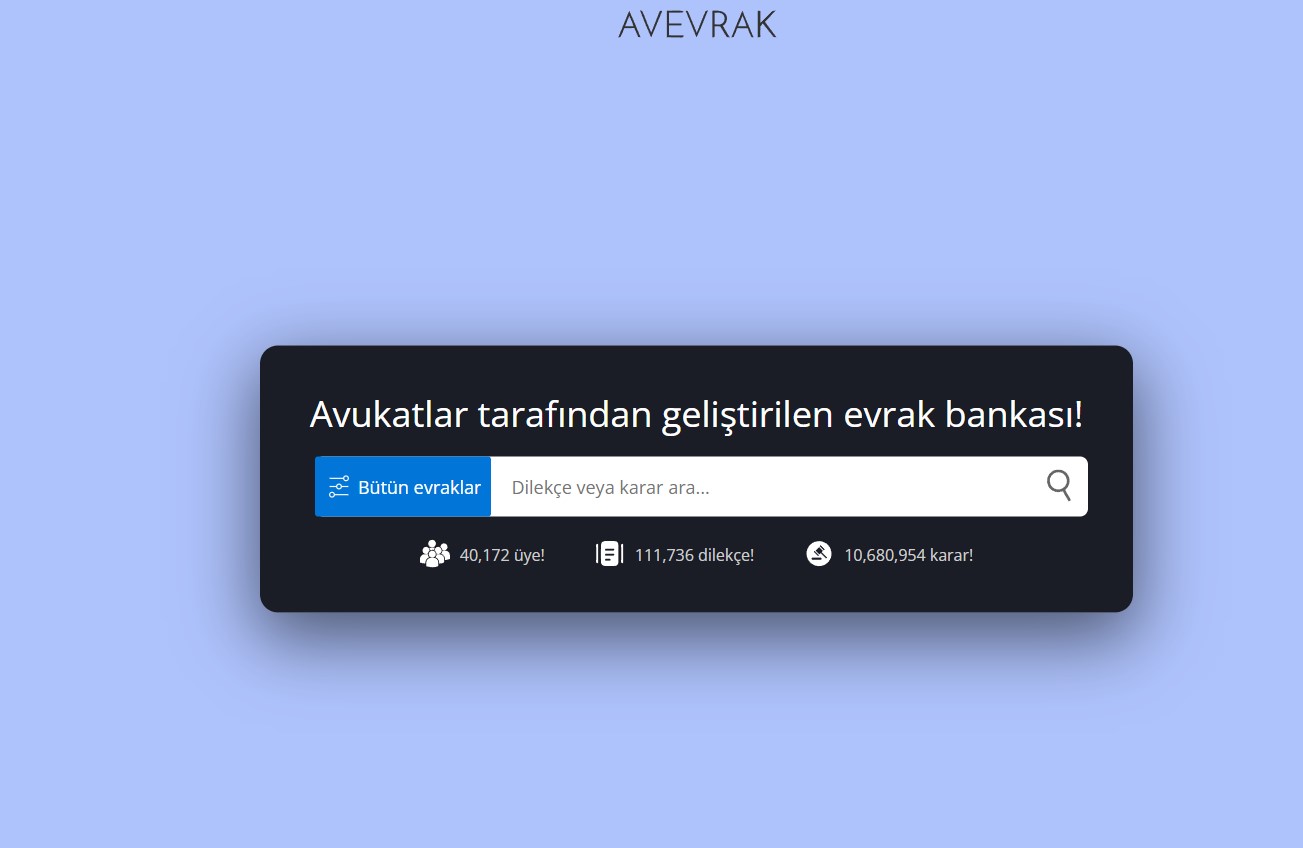 En Güvenilir Dilekçe Kaynağı: Avevrak
