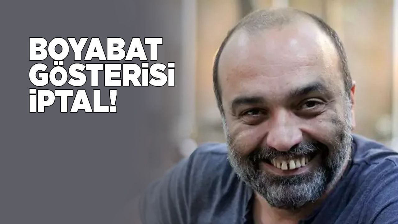 Ayhan Taş, sağlık sorunu nedeniyle gösterisini iptal etti