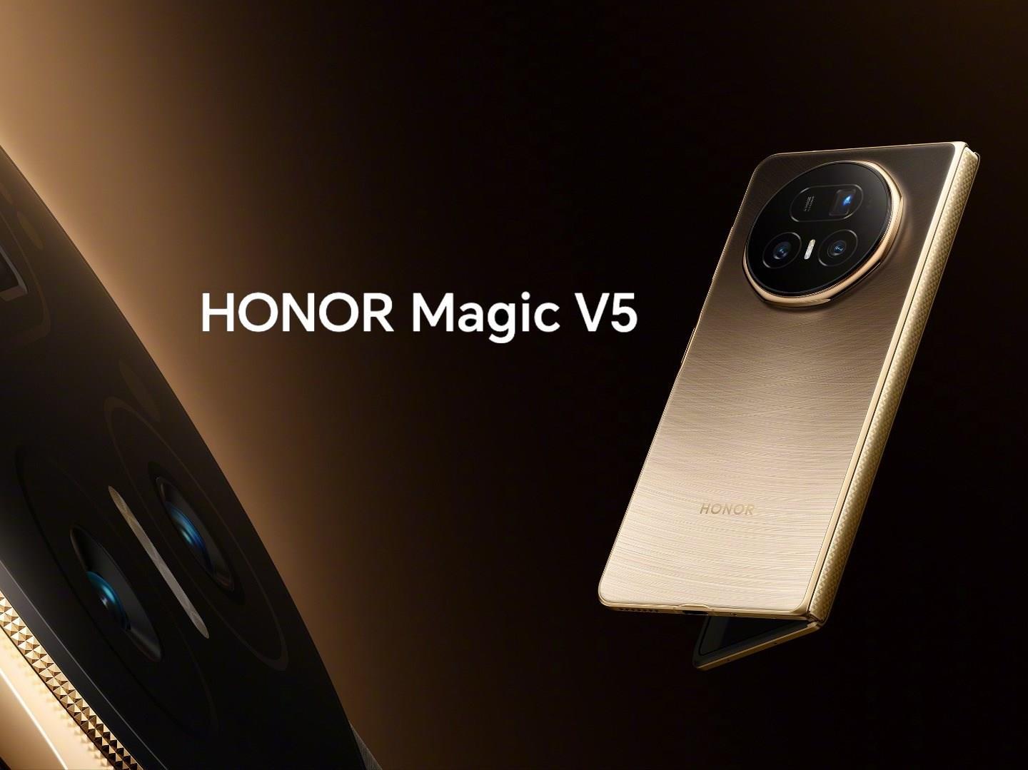 Honor Magic V5: 64 MP Periskop Telefoto Kameralı En İnce Katlanabilir Telefon Tanıtıldı