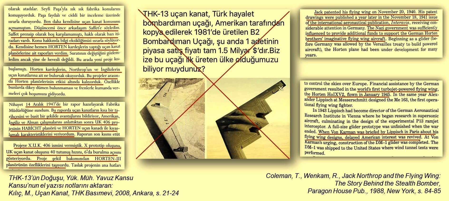 B-2 SPIRIT ve THK-13 YORUMLARI