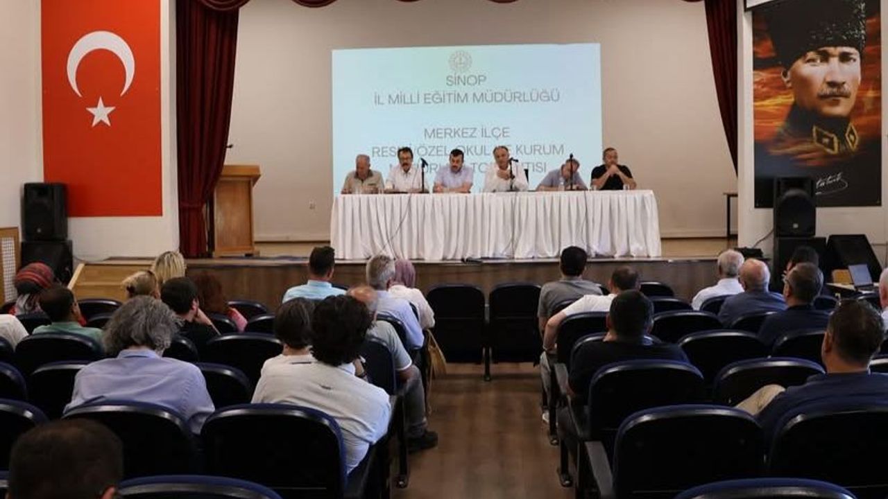 Sinop İl Milli Eğitim Müdürlüğü 2024-2025 Eğitim Öğretim Yılı Sonu Değerlendirme Toplantısı