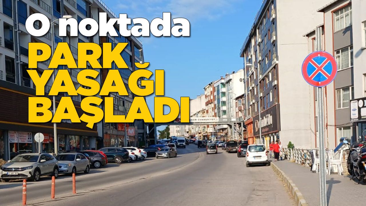 Sinop’ta Trafik Akışını Rahatlatacak Yeni Düzenleme