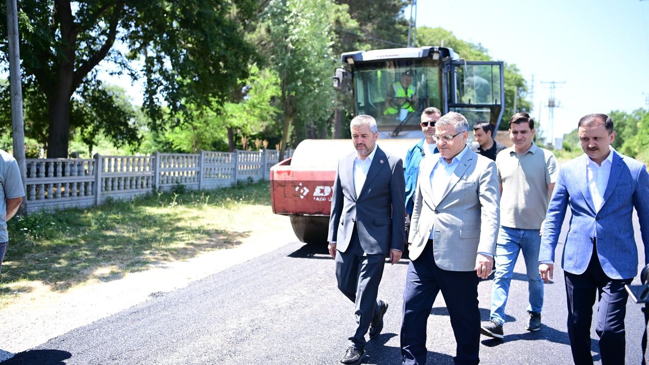 Vali Özarslan, çalışmaları yerinde inceledi
