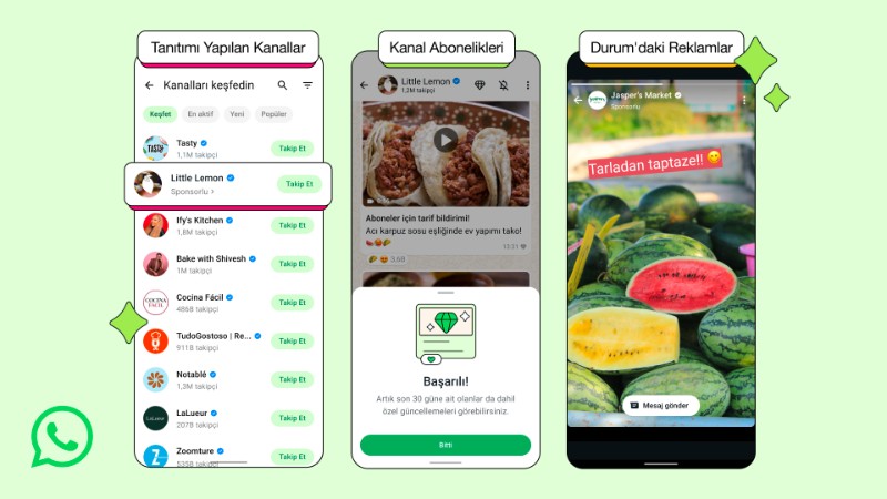 WhatsApp’ın Yeni Özellikleri ile Kanal ve İşletme Keşfi Artıyor!