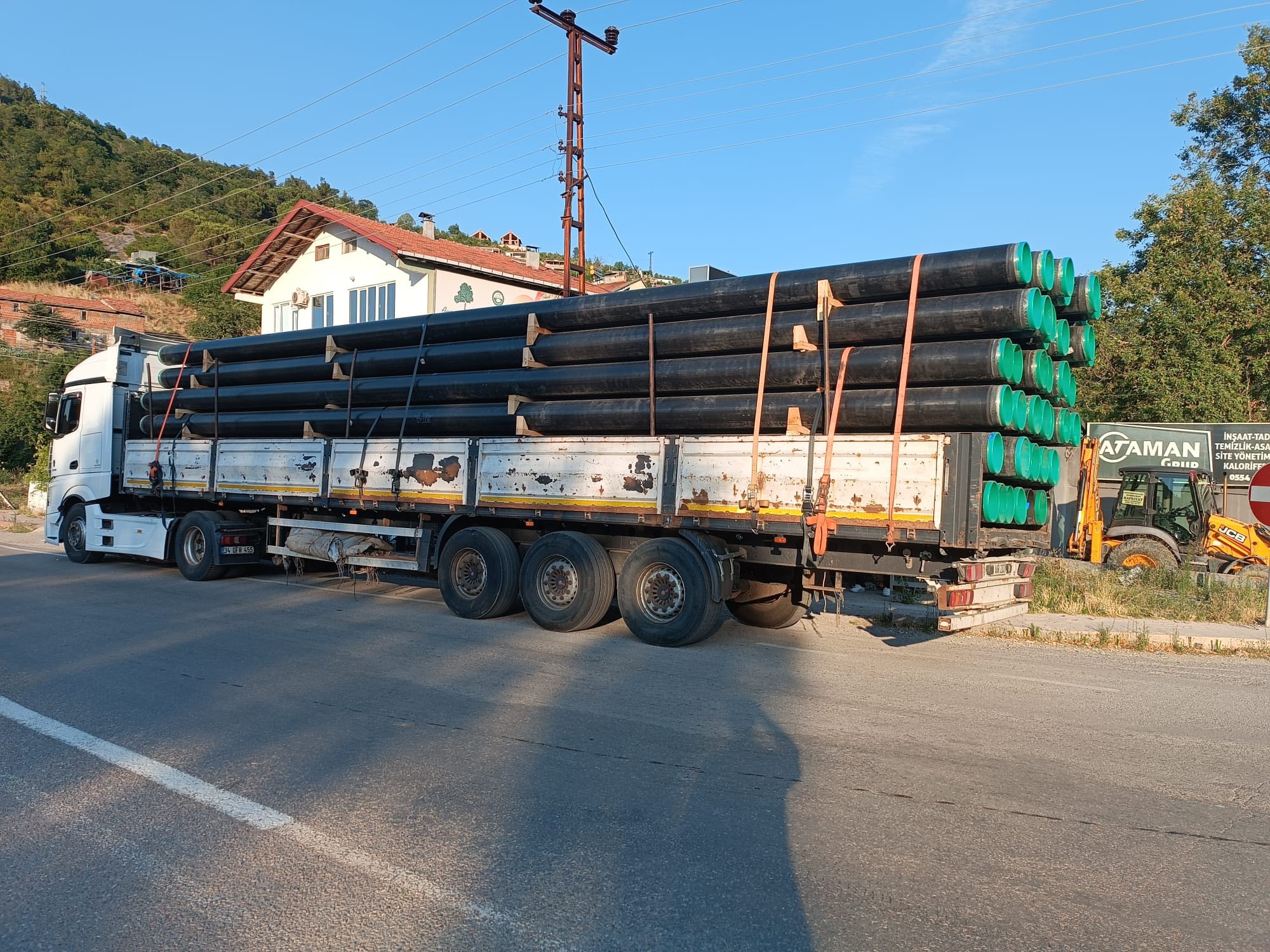 Ayancık Doğalgaz Projesinde Çalışmalar Sürüyor