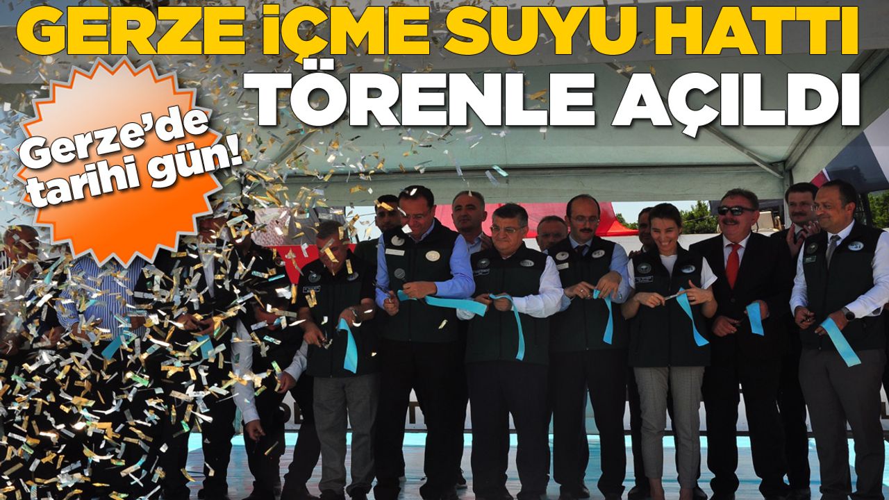 Gerze’de Yıllardır Süregelen Su Problemi Tamamen Çözüldü