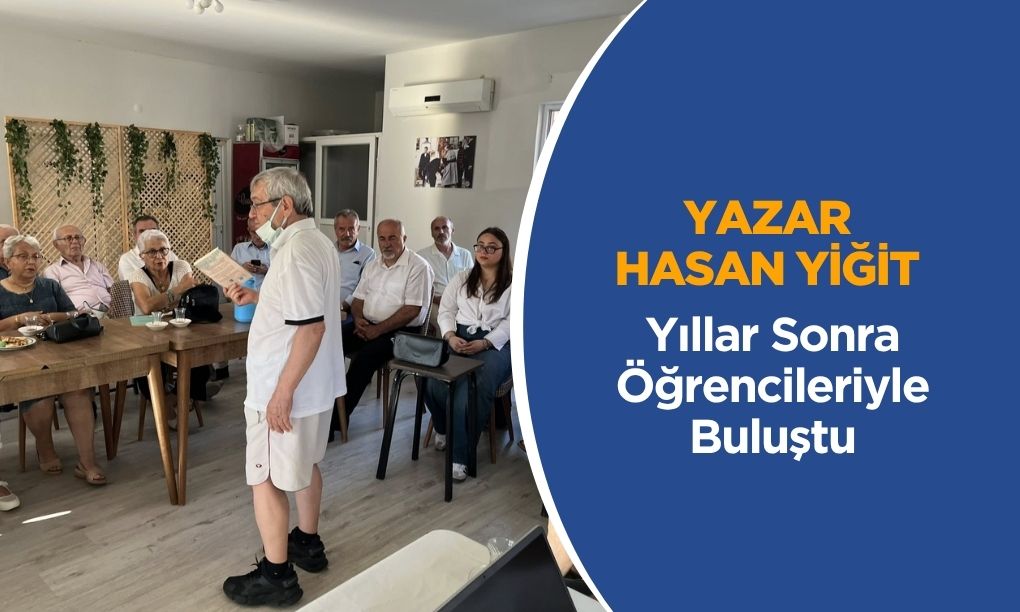 Eğitimci Yazar Hasan Yiğit, Ayancık’ta Öğrencileriyle Buluştu