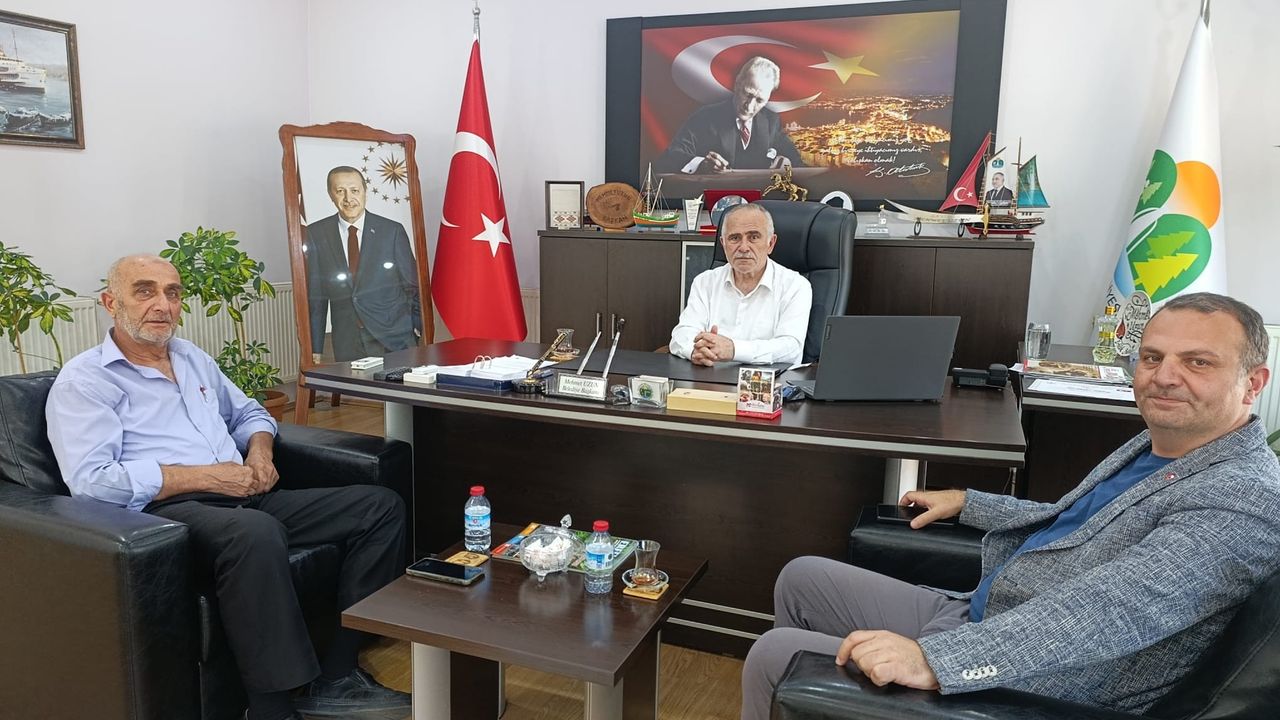 Saadet Partisi Heyetinden Erfelek Belediye Başkanı Mehmet Uzun’a Anlamlı Ziyaret