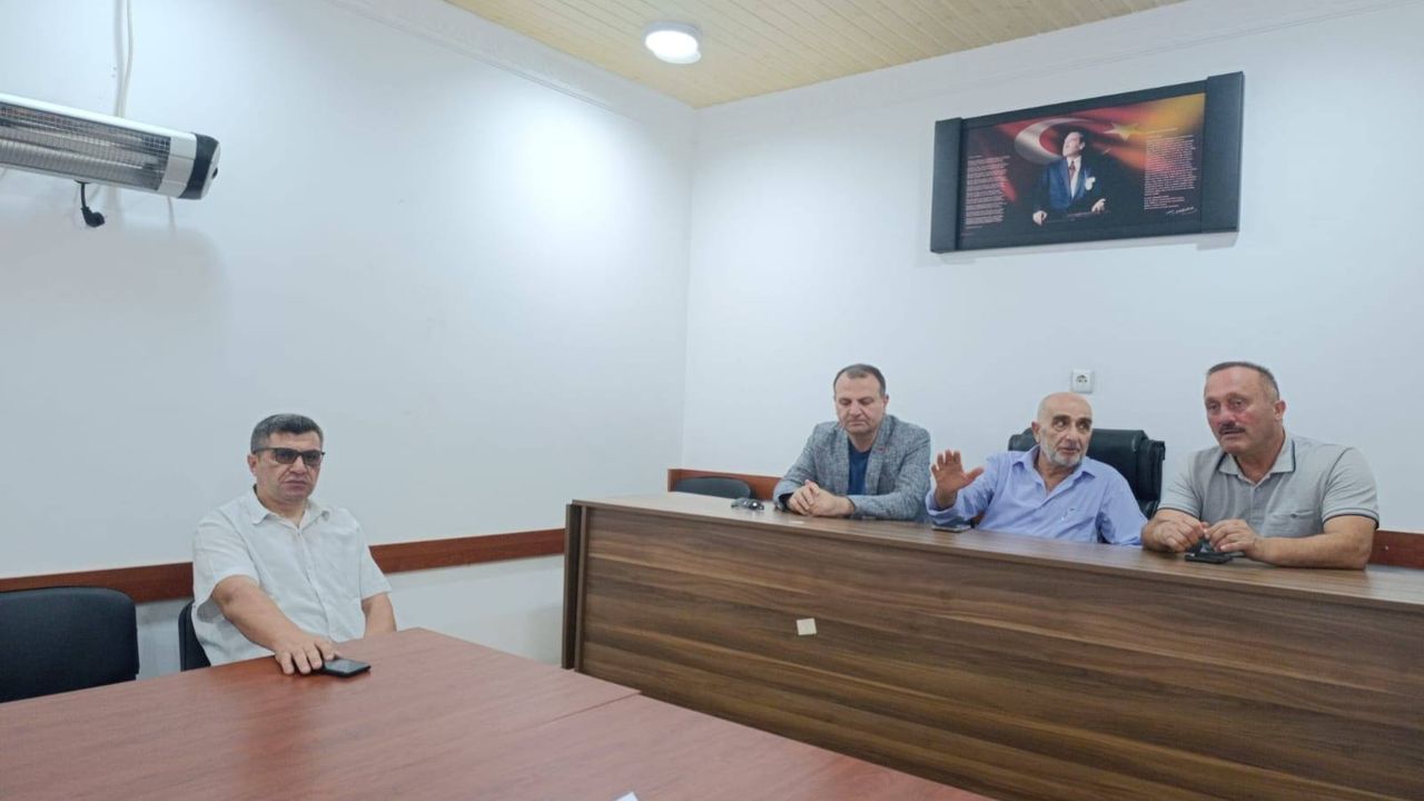 Saadet Partisi Heyetinden Erfelek Muhtarlar Derneği’ne Anlamlı Ziyaret