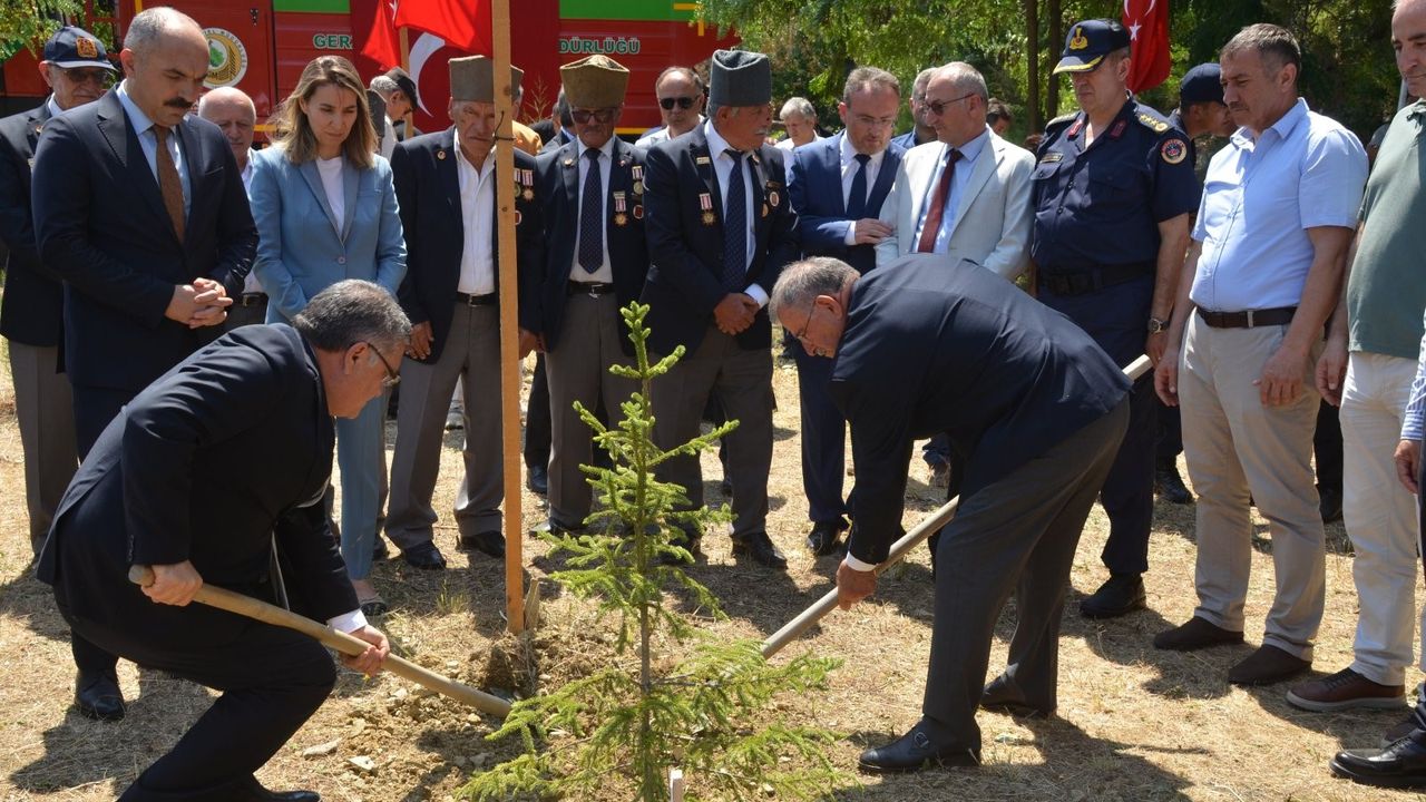 Sinop’ta 15 Temmuz Şehidi Anısına Oluşturulan Hatıra Ormanında İsmi Yaşatılıyor