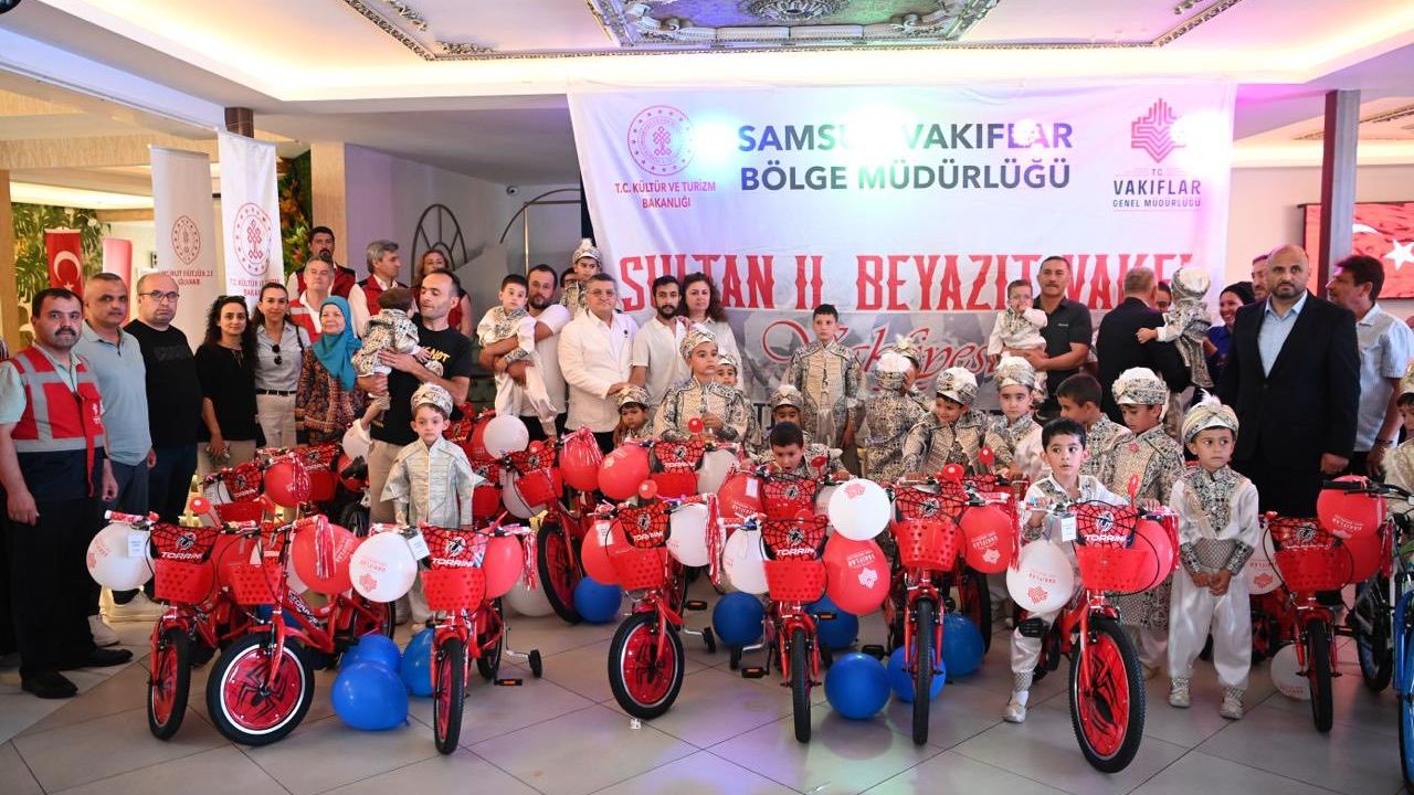 Sinop’ta 25 Çocuğa Özel Renkli Sünnet Şöleni Coşkusu