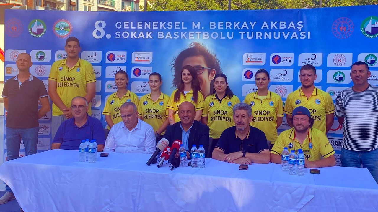 Sinop’ta Düzenlenecek Uluslararası Basketbol Turnuvası Heyecanı Başlıyor