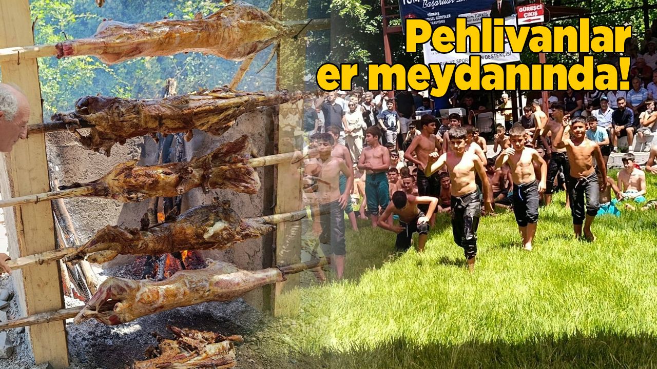 Sinop’ta Nefes Kesen Güreş Turnuvası Başladı!