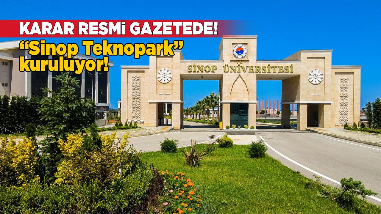 Sinop’ta Yenilikçi Teknoloji Geliştirme Bölgesi Kuruluyor