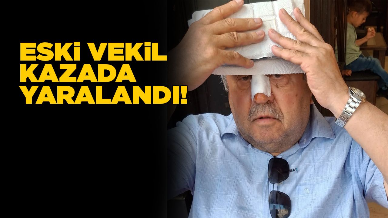Sinop’un Eski Milletvekili Trafik Kazasında Yaralandı