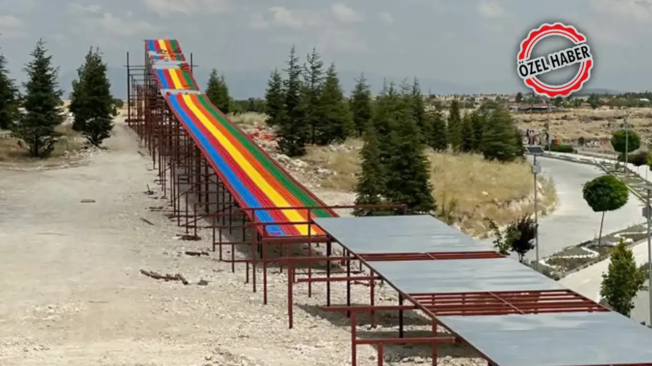 Ulubey Kanyonu’ndaki 6 Milyonluk Kaydırakta Kayılamıyor.!