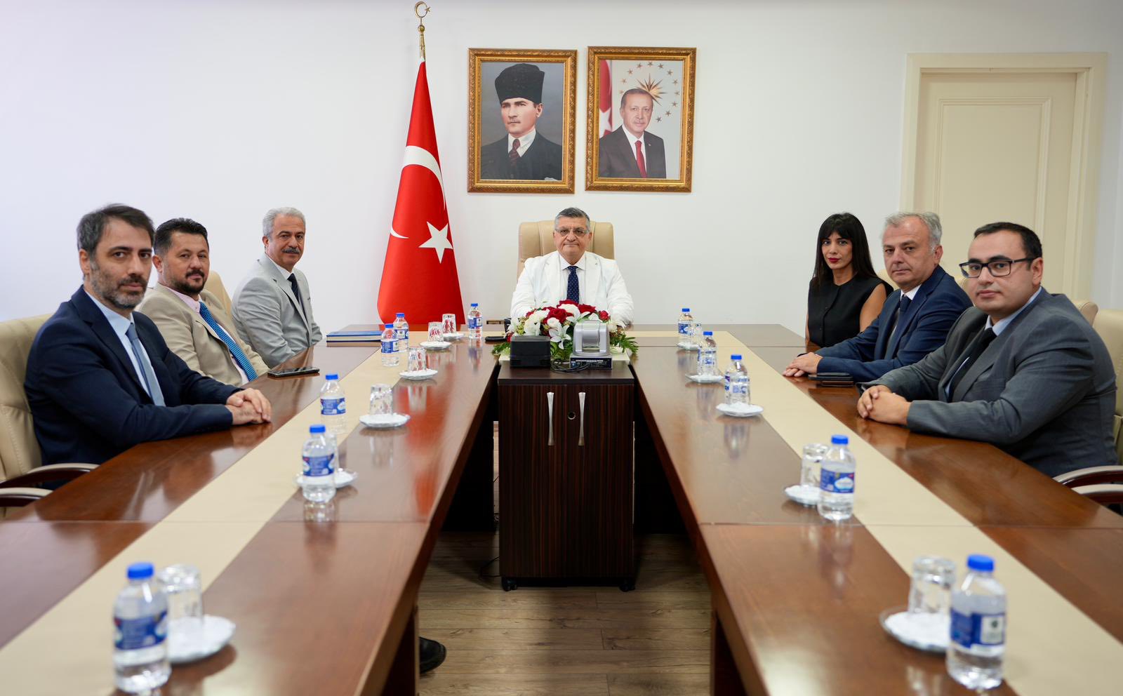 Sağlık Yönetiminden Vali Özarslan’a Ziyaret