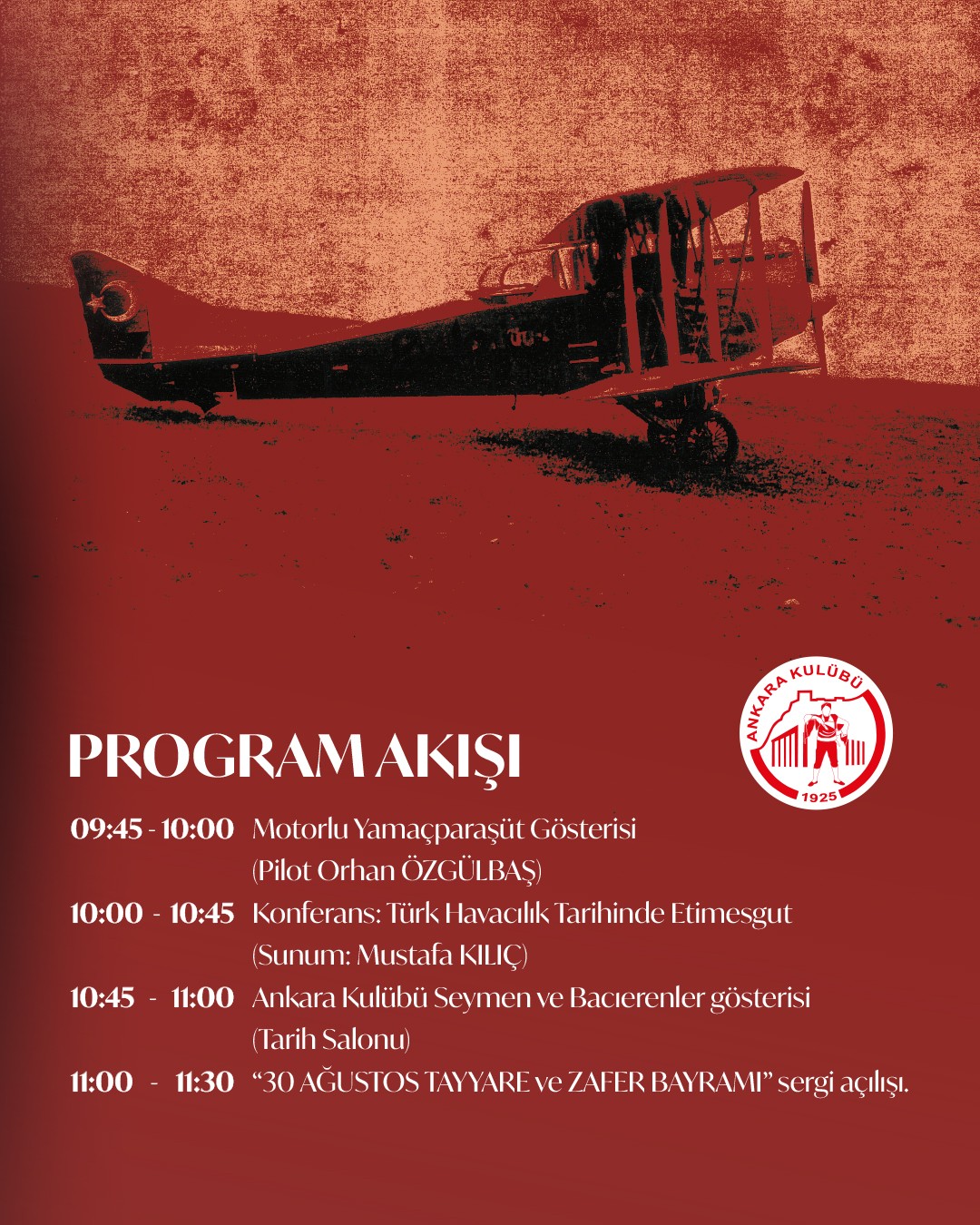 30 AĞUSTOS TAYYARE VE ZAFER BAYRAMI