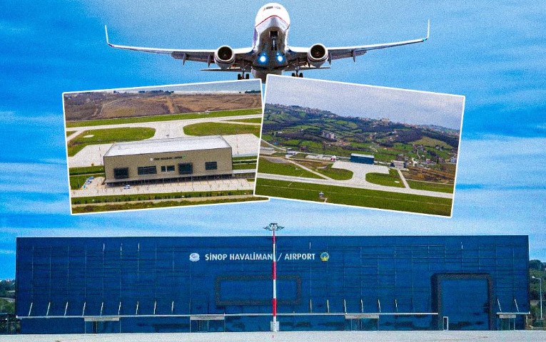 Sinop Havalimanı 8. Yılını Tamamladı