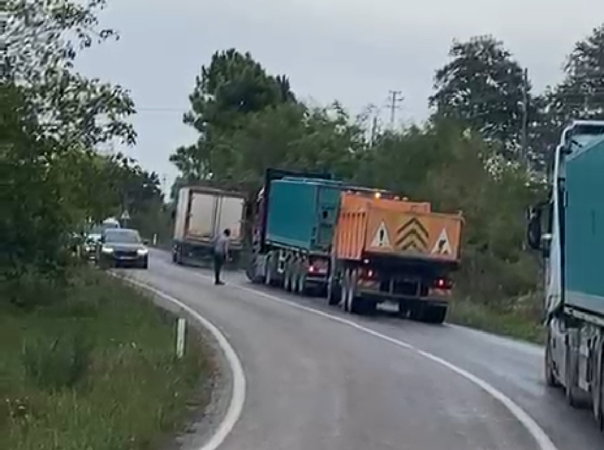Ayancık-Sinop Karayolu’nda Hamsi Suyu Tehlikesi