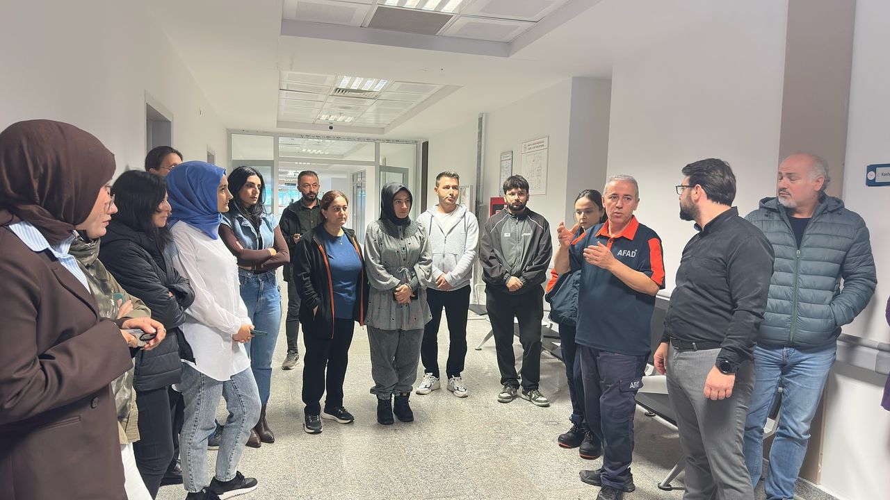Deprem tatbikatı yapıldı