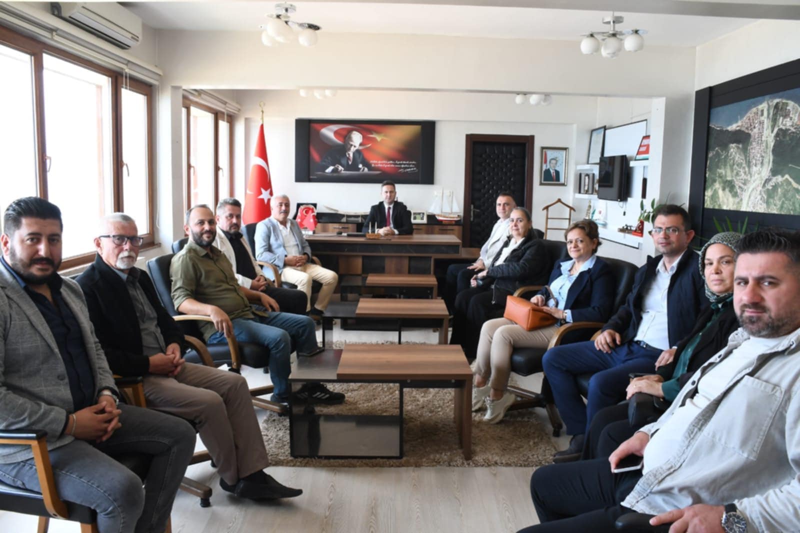 CHP’den Kaymakam Ahmed Çelik’e Ziyaret