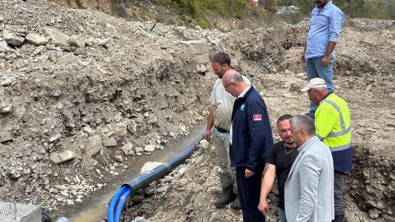 Sinop’ta 11 köyü kapsayan içme suyu projesi