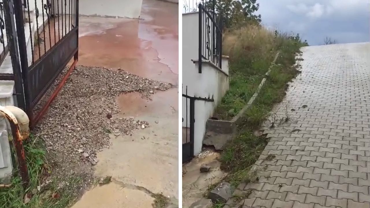 Sinop’ta aşınan yola onarım talebi