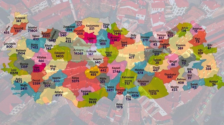 Türkiye'de Yeni Dönem: 100 İl Sınırını Aşan 19 İlçe ve Yeni Plaka Kodları