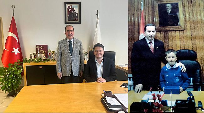 Kaymakam koltuğuna oturan öğrenci, 21 yıl sonra hastanenin başhekimi oldu