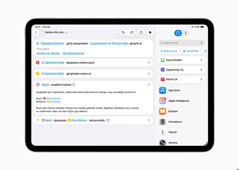 Apple Intelligence Türkçe Desteği Resmen Geldi: Özellikler ve Uyumlu Cihazlar Listesi