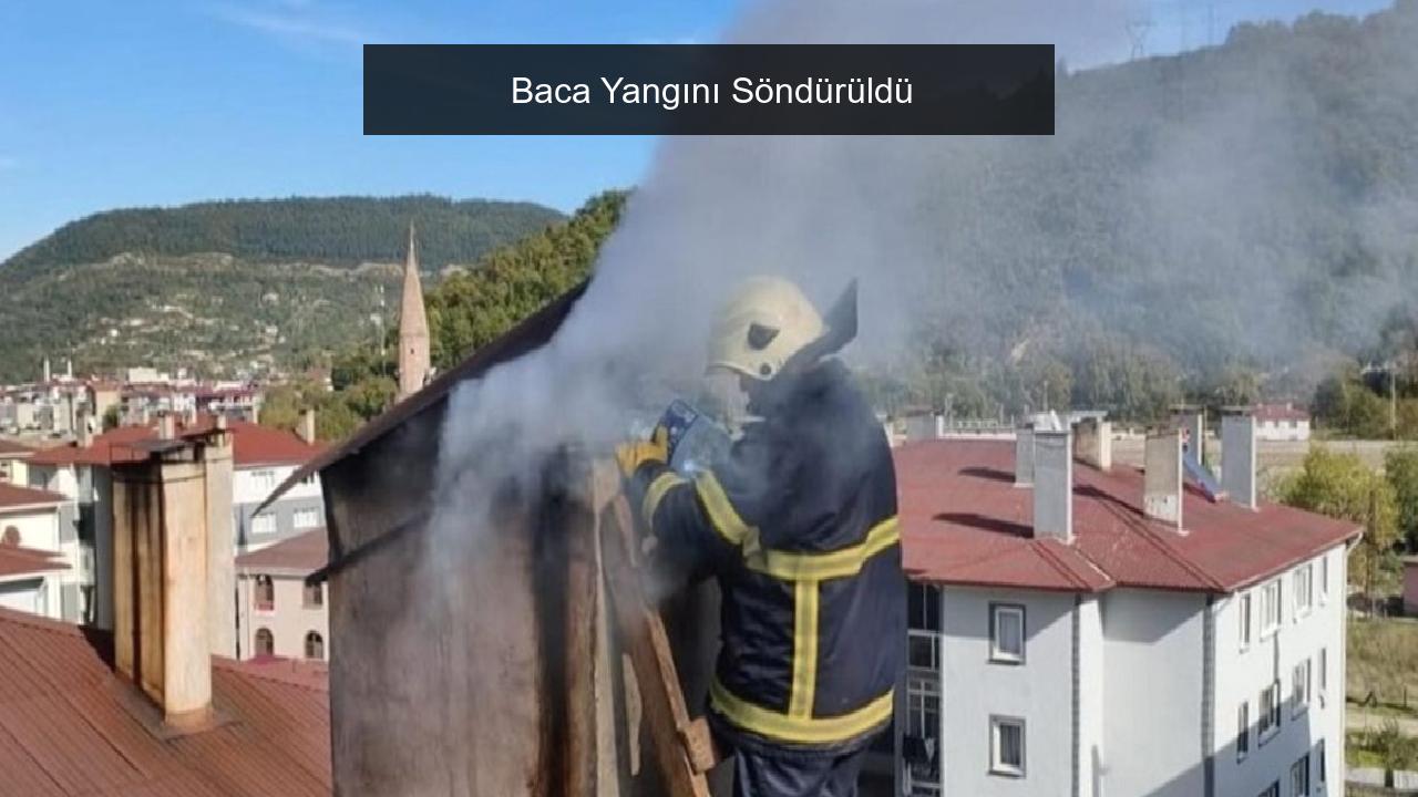 Baca Yangını Söndürüldü