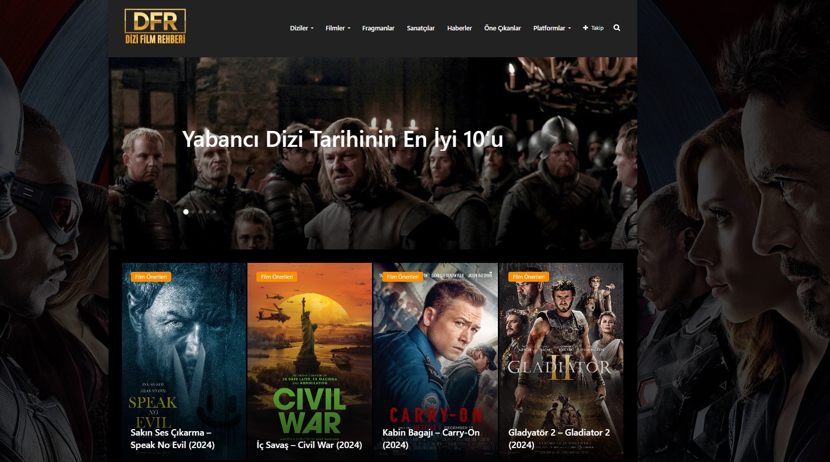 Sinemanın Yeni Buluşma Noktası “Dizi Film Rehberi” Yayında!