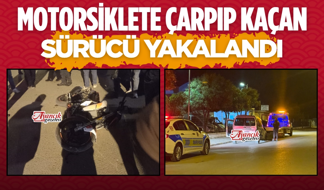Çarpıp Kaçan Sürücü Yakalandı