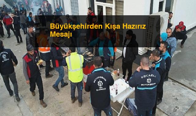 Büyükşehirden Kışa Hazırız Mesajı