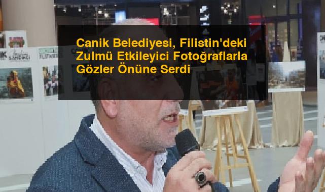 Canik Belediyesi, Filistin’deki Zulmü Etkileyici Fotoğraflarla Gözler Önüne Serdi